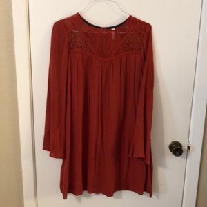 Burnt orange sundress